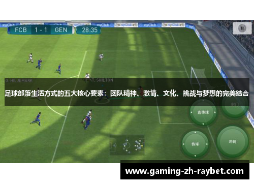 足球部落生活方式的五大核心要素:团队精神、激情、文化、挑战与梦想的完美结合 足球部落生活方式的五大核心要素:团队精神、激情、文化、挑战与梦想的完美结合